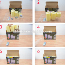 led candles dancing flame led candle flickering flameless candles pillar candles with moving wick led candle lights