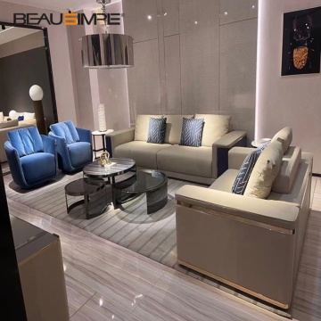 High-End Italian Leather Corner Sofas