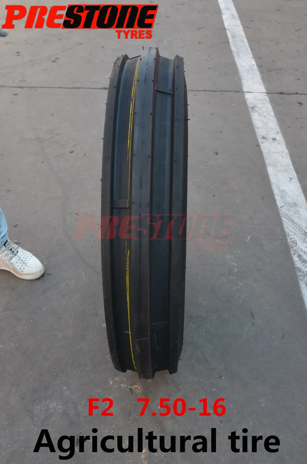 F2 5.00-15 6pr Prestone China High Quality Agriculture Farm Guide Tire