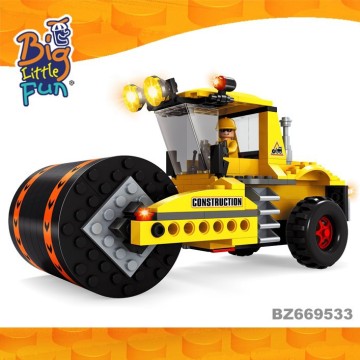 Intelligent toy mini engineering truck building blocks for boys intelligent ausini toys for kids