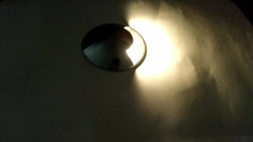 one side way led underground lights