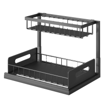 Two-Layer Standing Kitchen Drawer Organizer