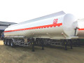 Trippelaxel 43000 L bränsle Transport Semi Trailer