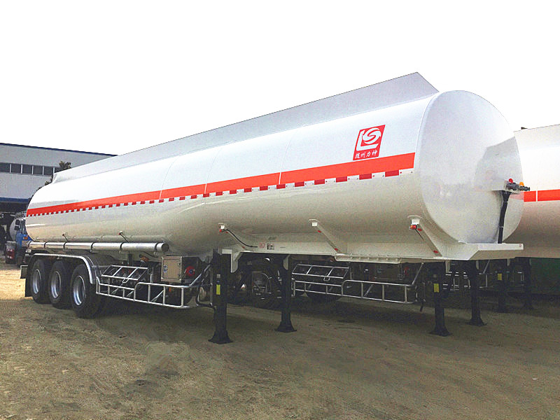 Tri-axle 43000L Fuel Transport Semi Trailer