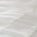 Wholesale folha de cama de borla conjunto rainha king size