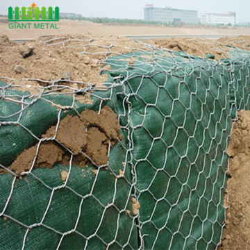 Gegalvaniseerde gabion geweven mand voor steen