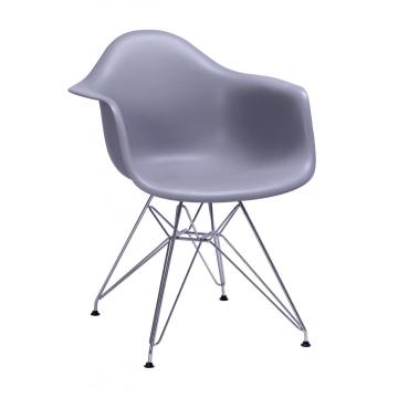 Chaise de salle à manger réplique en plastique Eames DAR