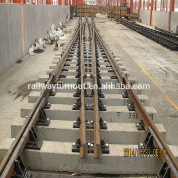 used in track switch on wooden sleeper railway turnout