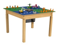 GIBBON legos wooden table Building Block Table