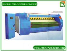 Leather Through Feed Sammying Machine for Tanning Sheep Hides