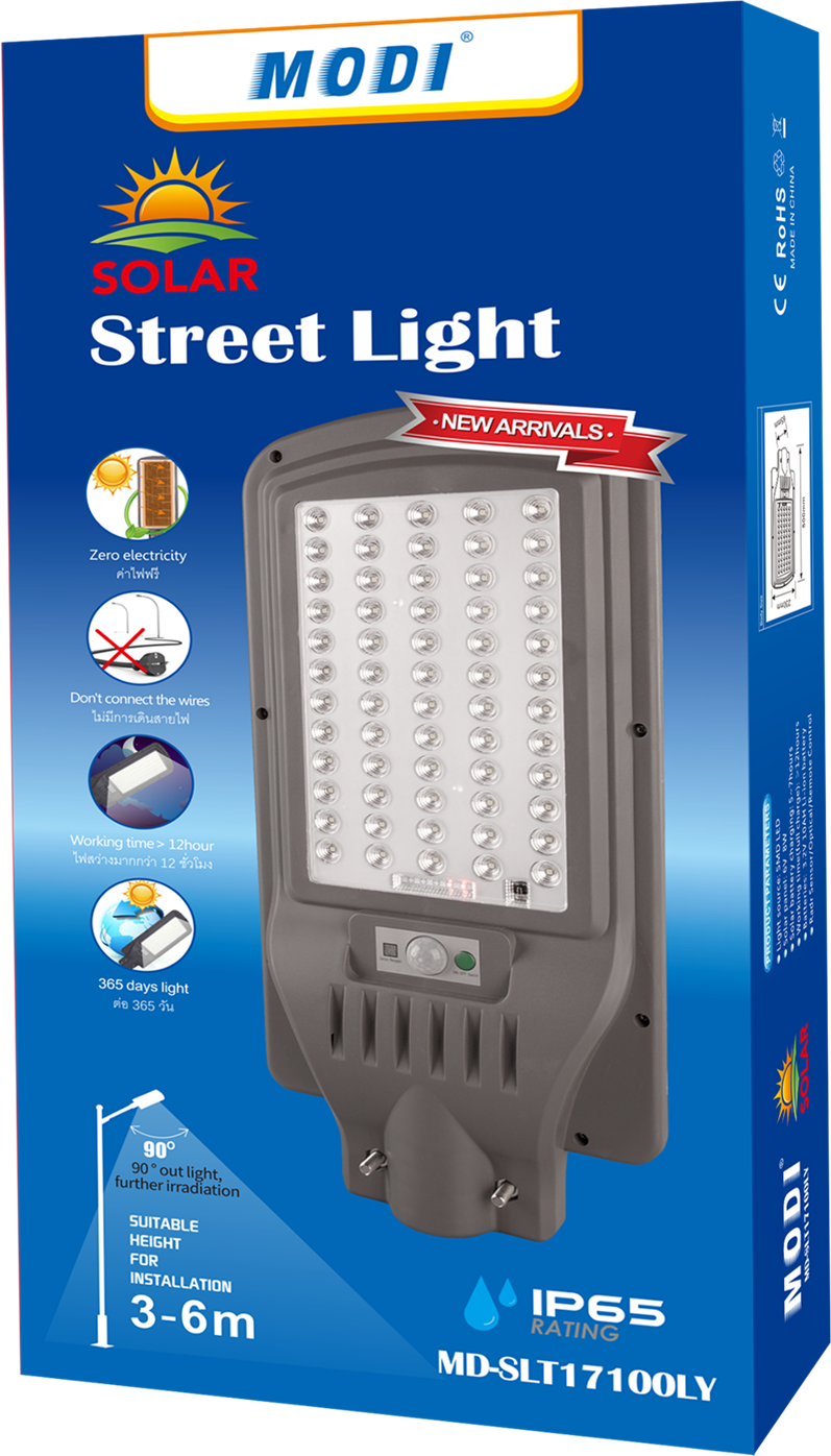 Solar Street Light Working