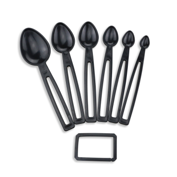 Kitchen Accessories PP Measuring Spoons Set of 6pcs
