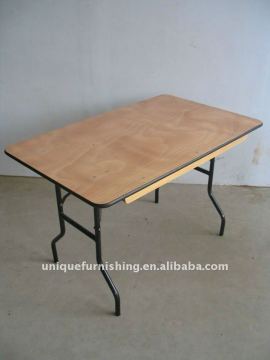Event Wooden Folding Table For Wedding Rental Furniture