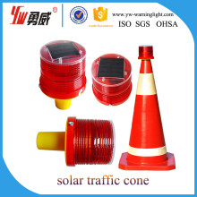 cheapest price Solar powered traffic blinker cones beacon light