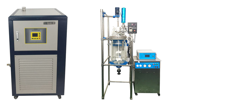 Customized Ultrasonic double layer glass reactor