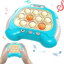 New Handheld Game Console: Educational Fidget Toys for Kids - Quick Push Games & Stress Relief Pop Bubble Fun
