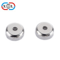 Nickel Plating pot magnet with screw hole