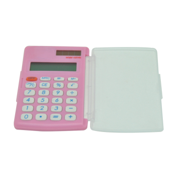 8 Digit Foldable Graphic Calculator with Transparent Cover