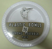15pcs PS Disposable Plate Set