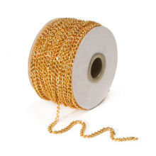 Chain Diamond Cut Gold 3.5mm