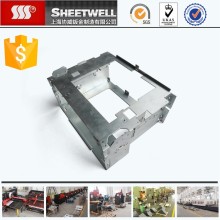 Galvanized Sheet Metal Box Fabrication Car-DVD Enclosure