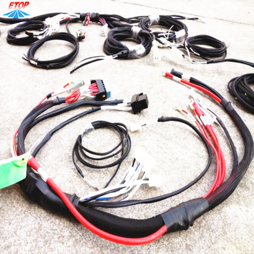 Perhimpunan kabel yang disesuaikan 7pin treler wire abness