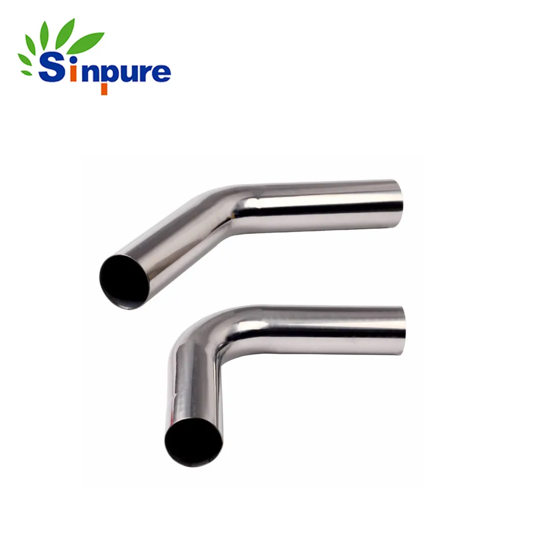 OEM Customized Stainless Steel Bend Tube Metal 90 Degree for Machine Use