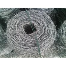 lowest price galvanized and pvc coated barbed wire