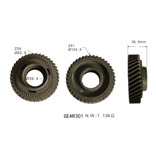 Anel de transmissão de peças automáticas manuais OEM 9653583980 para fiat