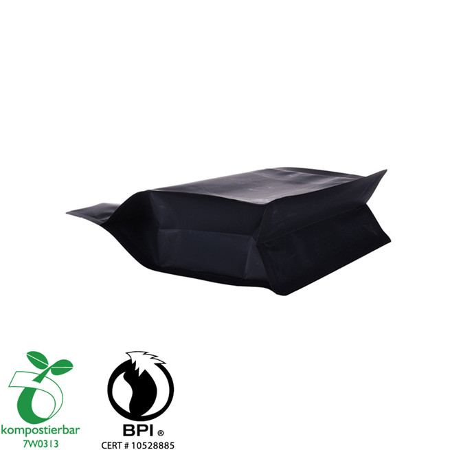 قابلة لإعادة بيع Ziplock Round Bottom BPI Bag Compost Capost