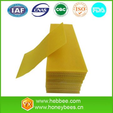 natural beeswax foundation sheet