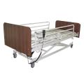 Adjustable angle electric nursing bed