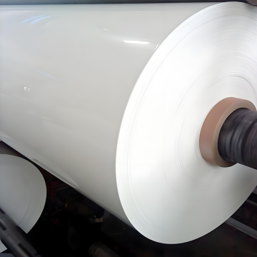 White PET thermoforming sheet