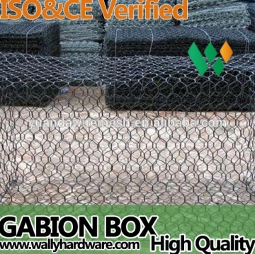 UPVC Coated Gabion Boxes 80 x 100mm