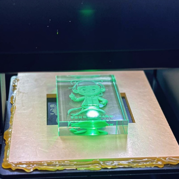 Enclosed Green Laser Subsurface Engraving Machine 150X200X100mm