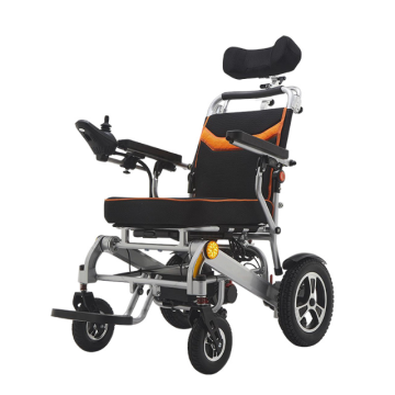 Foldable electric wheelchair for disable or elder