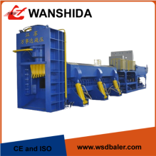 Hydraulic Scrap baling shear for long time use