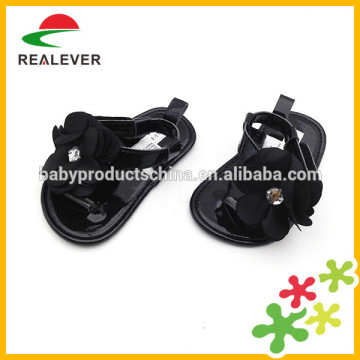 Baby girl Barefoot kids leather sandals