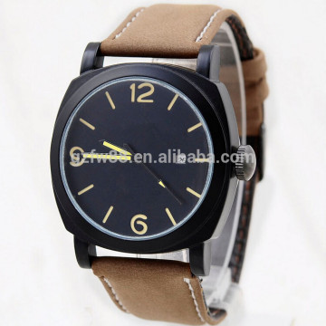 Branded Men Wristwatches Classical Black Watches Metal Wristwatches
