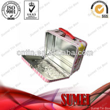 Handle lunch tin can wholesale
