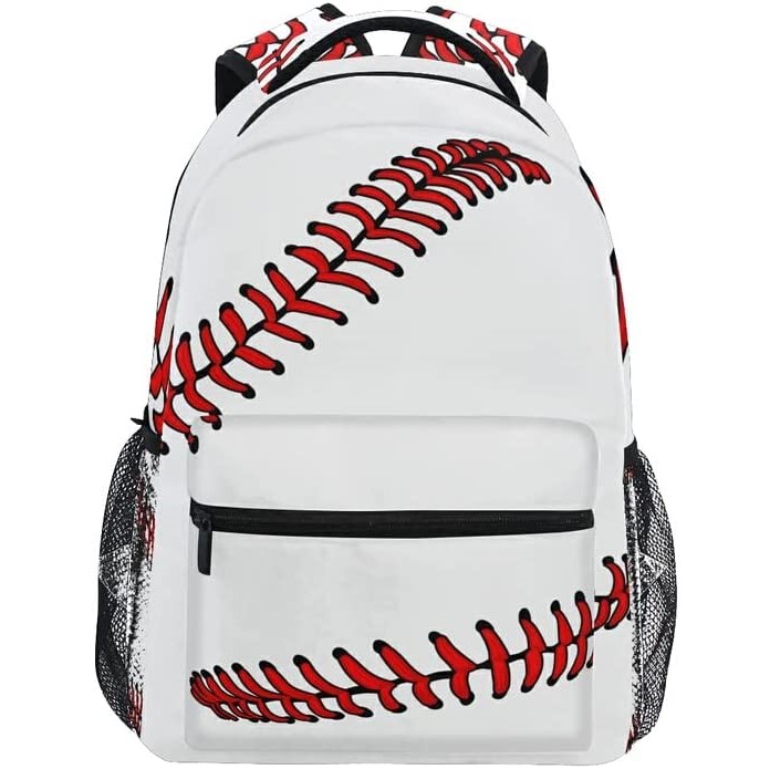 School Backpack Baseball Sport Bookbag