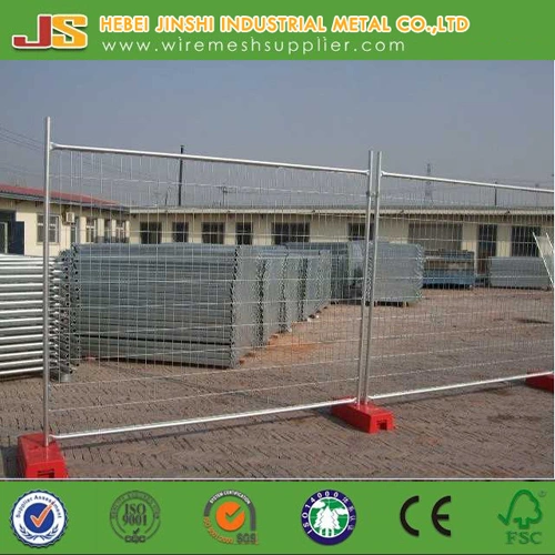 Outdoor Used Temporary Construct Security Fence for Safety with Feet