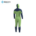 Seaskin Wholesale Jako Neoprene Mens Wetsuit menyelam berkerudung