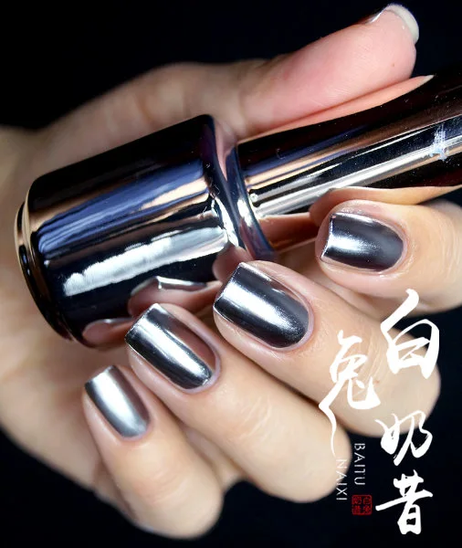 Silver Pigment for Nail Lacquer