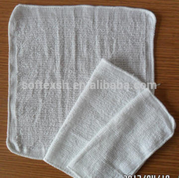 cotton white hand towel / airline towel