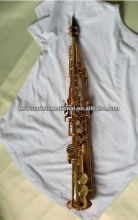 Gold lacquer Sopranino saxophone