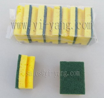 Grip sponge scouirng pad