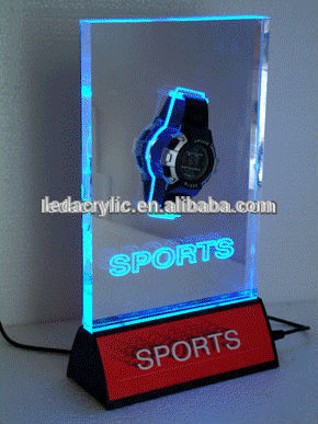 Acrylic Watch Display / LED Watch Display Stand