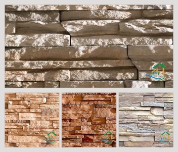 Highly durable artificial stone veneer