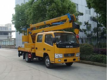 New Dongfeng online rolling ladder work platform vehicle